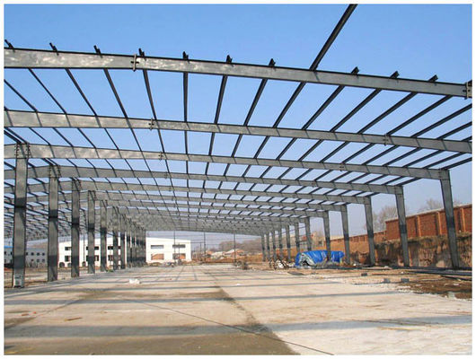 Edificios de almacenamiento prefabricados de estructura de acero prefabricada de un piso