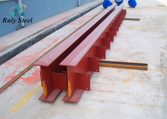 Estructura de acero Columna de acero Fabricación de vigas de acero Fácil transporte e instalación
