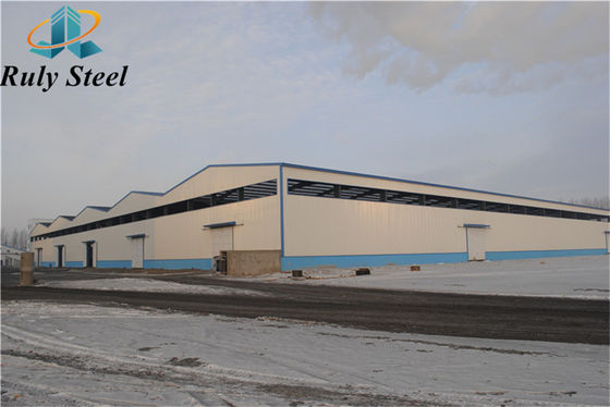 Construcción prefabricada de acero Portal marco Taller Edificios de almacenes
