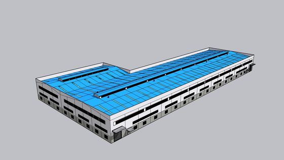 Construcción prefabricada de acero Portal marco Taller Edificios de almacenes