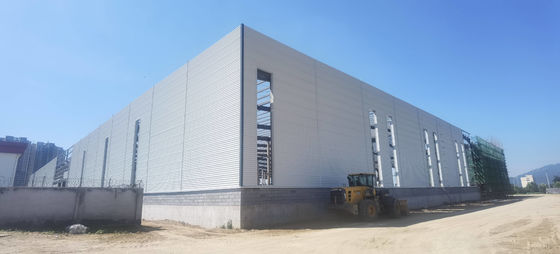 Construcción prefabricada de estructura de acero almacén de iglesia instalación rápida