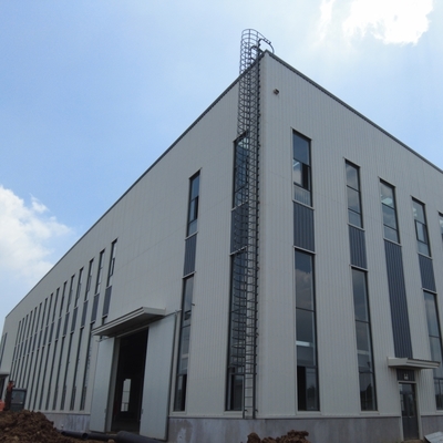 Estructura prefabricada de almacén de acero Q235B Q355B con marco de sección H