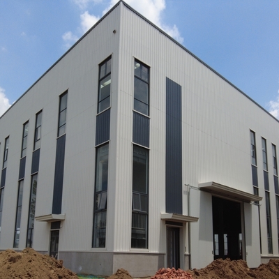 Almacén/Taller de Estructura de Acero Prefabricado Q355 Personalizado