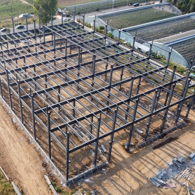 Fabricación de estructuras de acero galvanizadas en caliente sección H