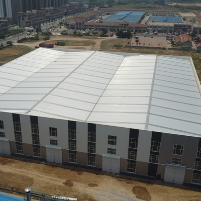 Estructura prefabricada de almacén de acero Q235B Q355B con marco de sección H