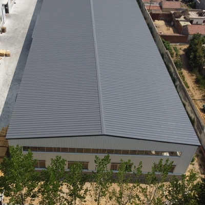 Edificio de talleres de estructuras prefabricadas de acero con aislamiento de lana de vidrio