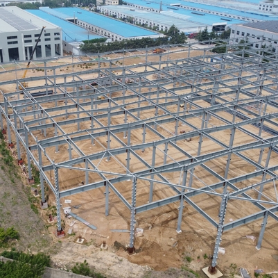 Edificio de estructura prefabricado de acero para la construcción de talleres de almacenes
