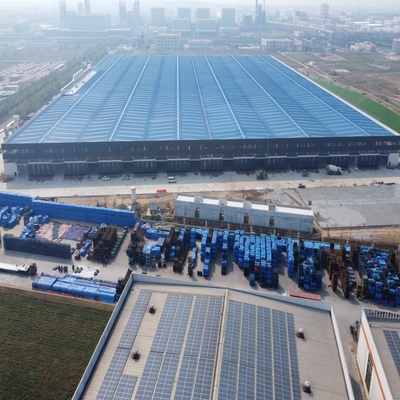 Almacén prefabricado con estructura de acero Q235B Q355B ASTM A36