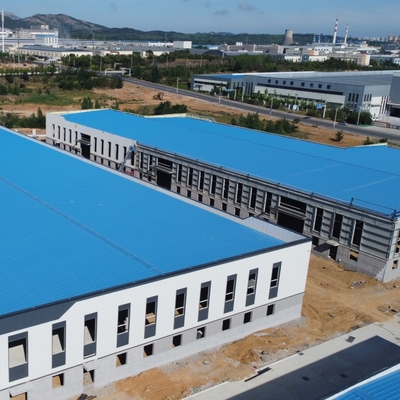 Construcción prefabricada de estructuras de acero para almacenes, talleres y garajes