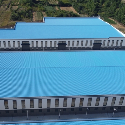 Estructuras de acero prefabricadas personalizadas para uso industrial