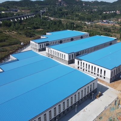 1.8mm Estructura de acero galvanizado Edificio prefabricado