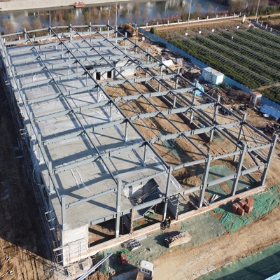 Construcciones prefabricadas de acero marco de portal para la construcción de fábricas