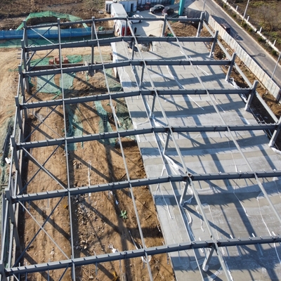 Construcciones prefabricadas de acero marco de portal para la construcción de fábricas