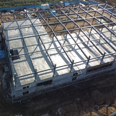 Estructura prefabricada de acero para taller, armazón Q235B Q355B Material