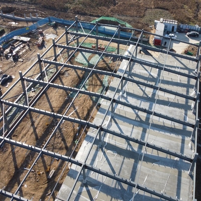 Estructura prefabricada de acero para taller, armazón Q235B Q355B Material