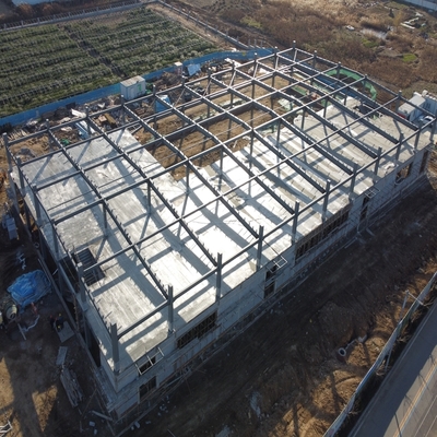 Estructura prefabricada de acero para taller, armazón Q235B Q355B Material