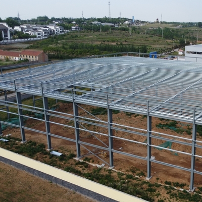 Planta de estructura de acero de alta resistencia Q235B Q355B ASTM A36