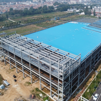 Edificio prefabricado con estructura de acero con certificación CE y vida útil de 50 años