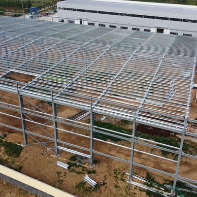 Edificio prefabricado con estructura de acero con certificación CE y vida útil de 50 años