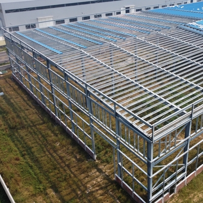 Taller de fábrica de harina con estructura de acero prefabricada personalizada y muro de ladrillo