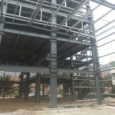 Edificios industriales pesados de acero prefabricados con columnas de sección H