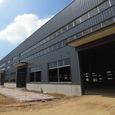 Edificio de oficinas de acero ligero con estructura metálica prefabricada