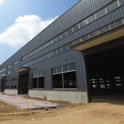 Taller de estructuras de acero para talleres de mantenimiento de automóviles Q235B Q355B