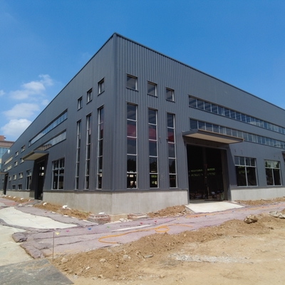 Edificio prefabricado con estructura de acero con certificación CE y vida útil de 50 años