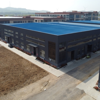 Taller de almacenamiento de estructuras prefabricadas de acero a medida Q355B