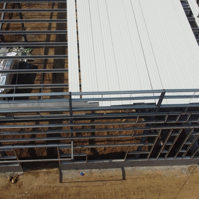 Taller de estructuras de techos prefabricados de vigas de acero Q235B Q355B