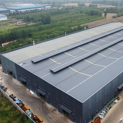 Almacén de estructuras prefabricadas de acero con marco metálico de bajo costo