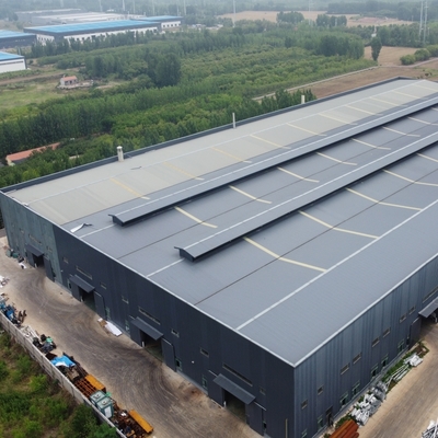 Almacén de estructuras prefabricadas de acero Taller de grandes dimensiones de varios pisos
