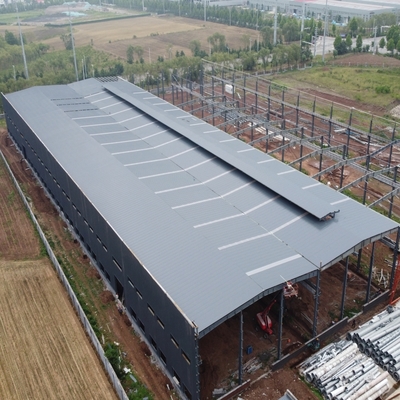 Edificios de acero a medida Taller prefabricado con una vida útil de 50 años