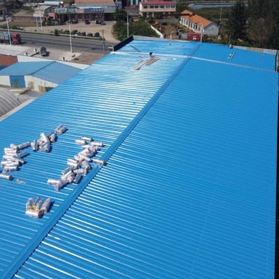 Prefabricado de acero almacén de pernos de montaje taller industrial cobertizo