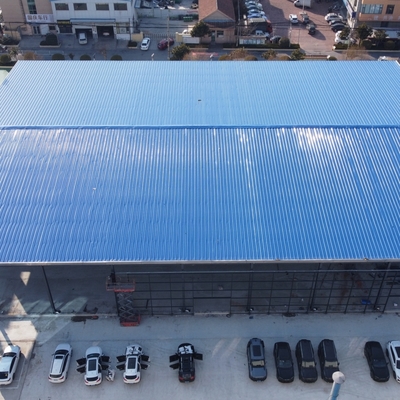 Estructura de Almacén de Acero de Gran Espacio para Edificios Logísticos