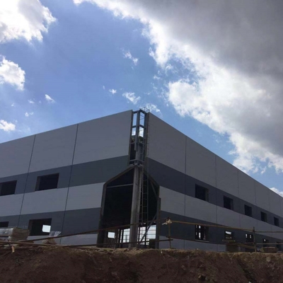 Sección H Estructura de acero Cuadro del portal del almacén Q235B Q355B