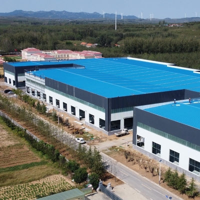 Q235B Almacén de estructura de acero ligero con marco de acero H