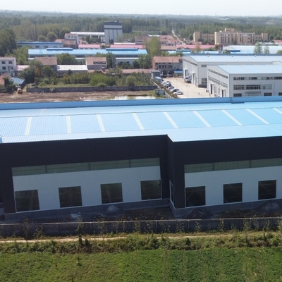 Almacén prefabricado de acero con sección H y vida útil de 50 años