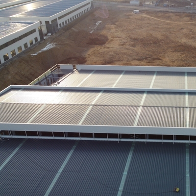 Viga de acero estructural curvada para edificios con techo de arco Q235B Q355B