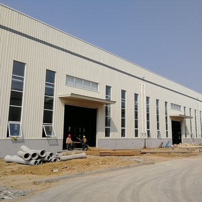 Edificio de estructura de acero prefabricado personalizado para almacén, taller y almacenamiento en frío
