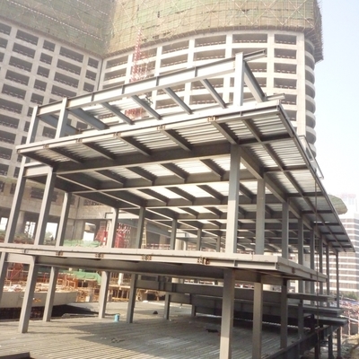Edificio prefabricado con estructura de acero con conexión atornillada Q235B Q355B