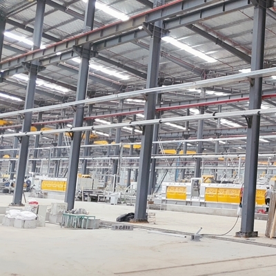 Construcción de estructuras prefabricadas de acero, bastidores de portales, almacenes Q235B Q355B