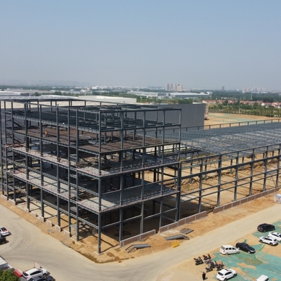 Edificio de estructura de acero prefabricado personalizado para almacén y taller