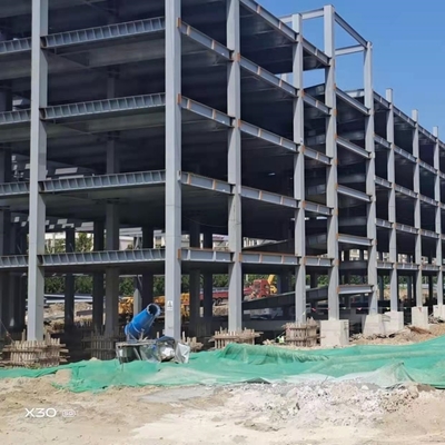 Edificio prefabricado de estructura de acero pesado para plantas industriales