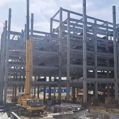 Almacén prefabricado de acero para granos con estructura de doble capa Q355B