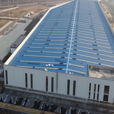 Edificios prefabricados con estructura de acero de gran envergadura para almacenes logísticos