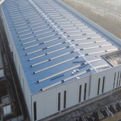 Almacén de logística de acero prefabricado para estación de tren de alta velocidad