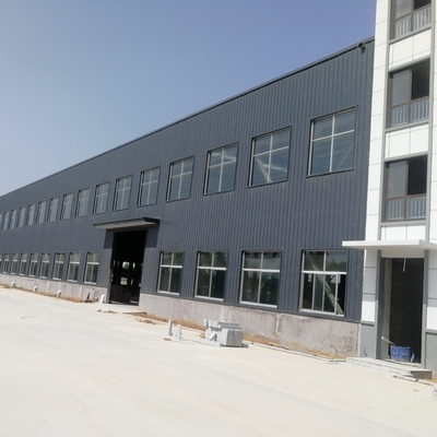 Edificio prefabricado de estructura de acero pesado para plantas industriales
