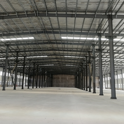 Taller de estructuras prefabricadas de acero con una vida útil de 50 años con certificación CE