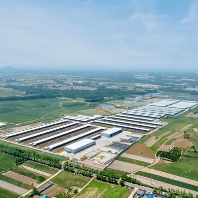 Almacén de estructuras prefabricadas de acero galvanizado con una vida útil de 50 años